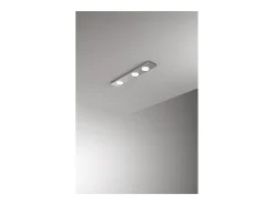 Botón - Plafón LED 3xGX53 máx. 15W, Rectangular 60x10 cm, Metal Pintado, IP20 - Perenz - Aluminio