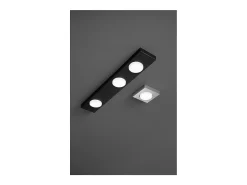 Botón - Plafón LED 3xGX53 máx. 15W, Rectangular 60x10 cm, Metal Pintado, IP20 - Perenz - Aluminio