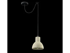 Broni Lámpara Colgante de Techo Dome Negra, 1 Luz, E27
