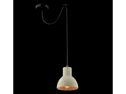 Broni Lámpara Colgante de Techo Dome Negra, 1 Luz, E27