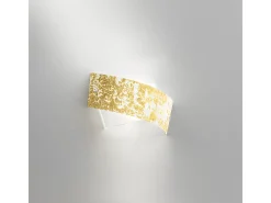 Camilla - Aplique oro 2XE14 max 2X28W IP20 - Aplique LED de diseño moderno 34x20cm