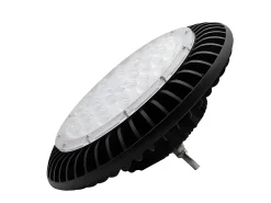 Campana Led Industrial Monzonita 200w 6500k Negro Led Smd