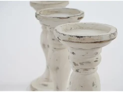 Candelero H361 (juego de 3), blanco