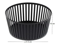 Cesta de fruta metálica Torre
