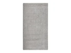 Charleroi Alfombra peluda antideslizante gris claro 80x150 cm