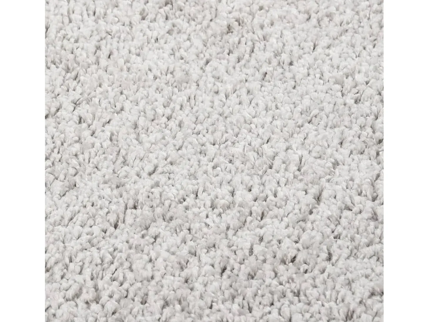 Charleroi Alfombra peluda antideslizante gris claro 200x290 cm