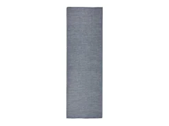 Christiaan Alfombra de exterior de tejido plano azul 80x250 cm