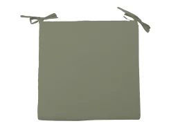 Cojin de silla exterior impermeabilizada 40x40x5 cm ALIX caqui
