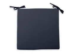 Cojin de silla exterior impermeabilizada 40x40X5 cm ALIX blue jeans