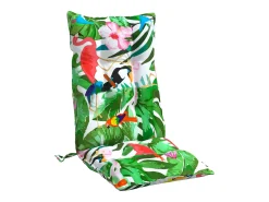 Cojines de silla con respaldo alto 4 unidades tela Oxford multicolor