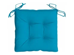 Cojines de silla de jardín 2 unidades tela Oxford azul 50x50x7 cm