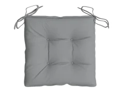 Cojines de silla de jardín 6 unidades tela Oxford gris 40x40x7 cm