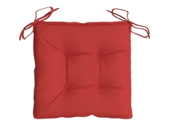 Cojines de silla de jardín 4 unidades tela Oxford rojo 50x50x7 cm