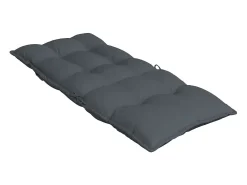 Cojines de silla respaldo alto 6 unidades tela Oxford gris antracita