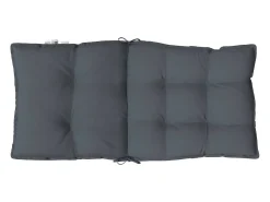 Cojines de silla respaldo bajo 6 unidades tela Oxford gris antracita