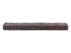 Cojines para muebles de palets 2 unidades algodón antracita