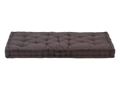 Cojines para muebles de palets 2 unidades algodón antracita