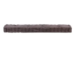 Cojines para muebles de palets 2 unidades algodón antracita ES403378