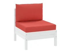 Cojines para palets 2 unidades tela Oxford rojo