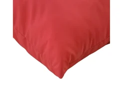 Cojines para palets 3 unidades tela Oxford rojo