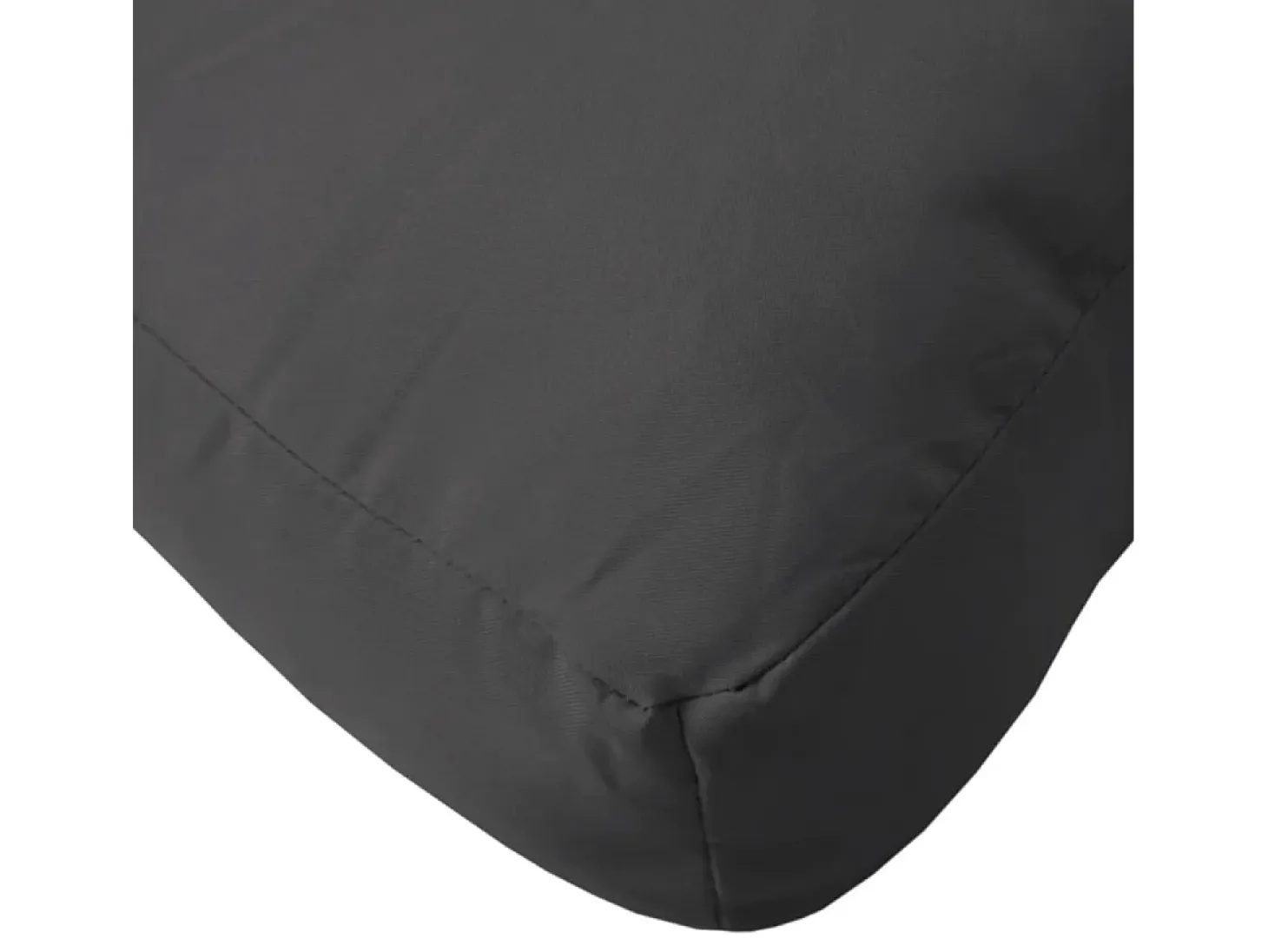 Cojines para palets 2 unidades tela negro