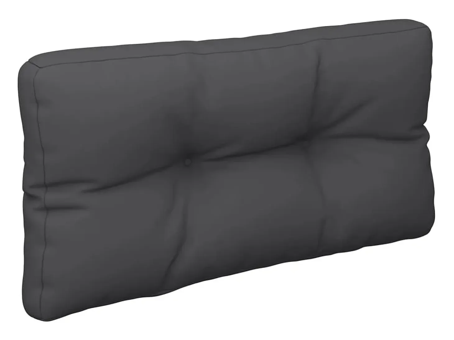 Cojines para palets 2 unidades tela negro