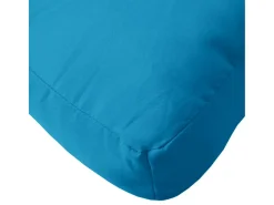 Cojines para palets 2 unidades tela Oxford azul claro