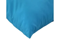 Cojines para palets 3 unidades tela Oxford azul claro
