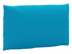 Cojines para palets 3 unidades tela Oxford azul claro