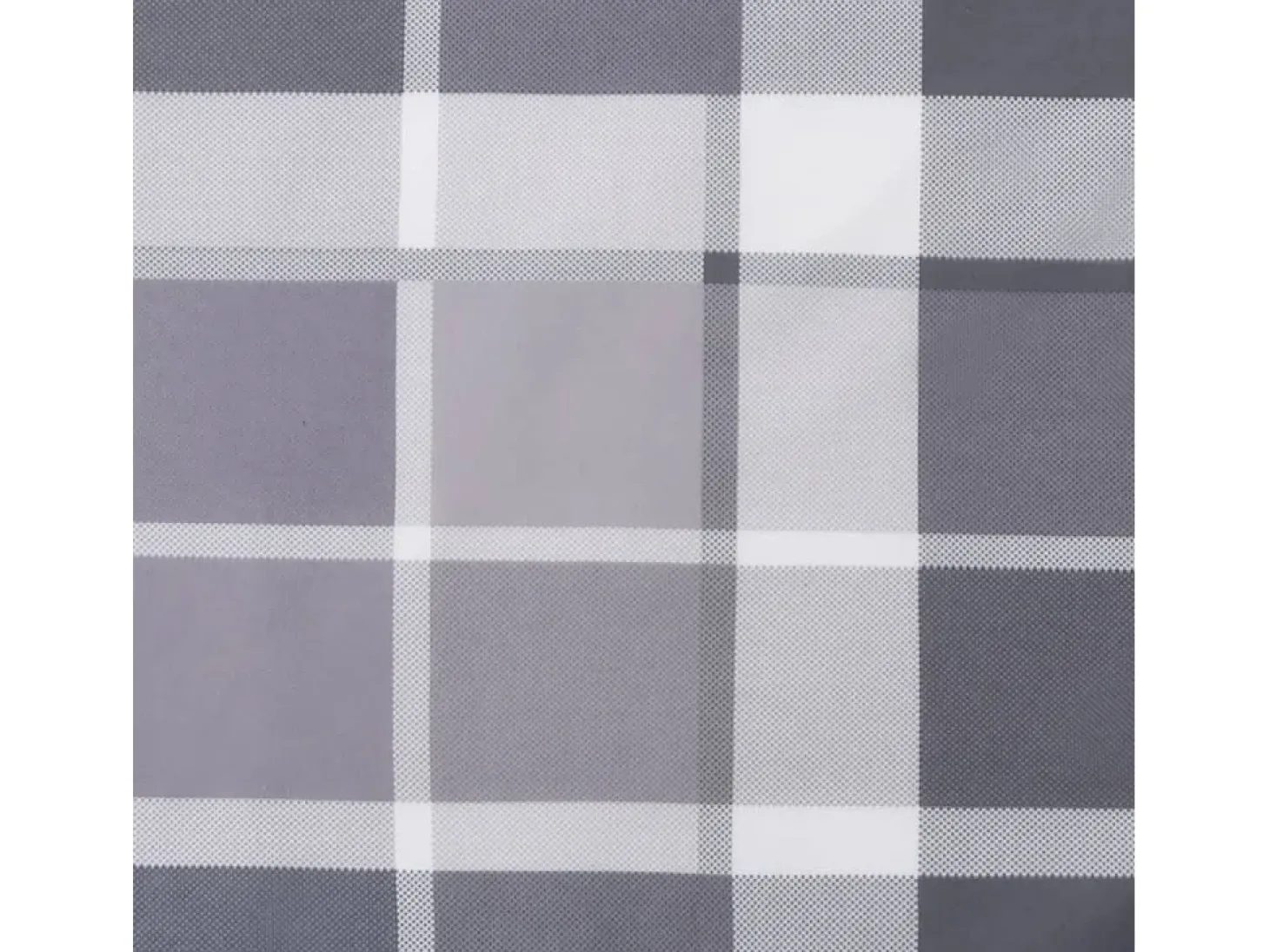 Cojines para palets 3 unidades tela a cuadros gris
