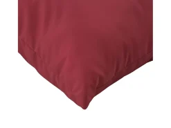 Cojines para palets 3 unidades tela Oxford rojo tinto