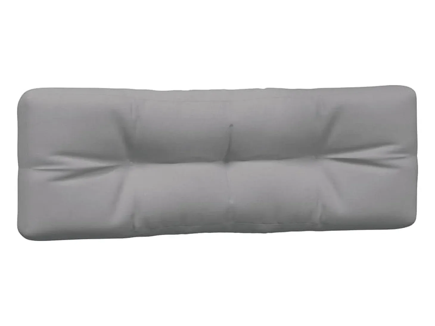 Cojines para palets 5 unidades tela gris