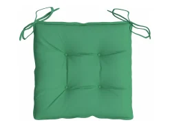 Cojines para palets 4 unidades tela Oxford verde 50x50x7 cm