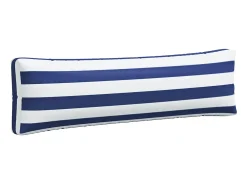 Cojines para palés 2 piezas tela Oxford azul y blanco a rayas ES469709