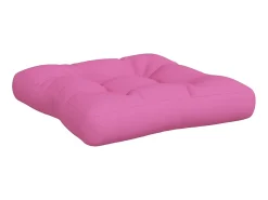Cojines para palés 3 piezas tela Oxford rosa ES343280