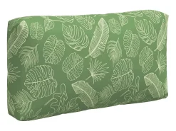 Cojines para palés 3 piezas tela Oxford estampado de hojas