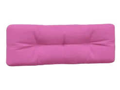 Cojines para palés 5 piezas tela rosa ES652177