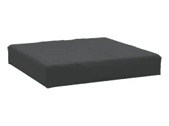 Cojines para palés 3 unidades tela Oxford negro ES841425