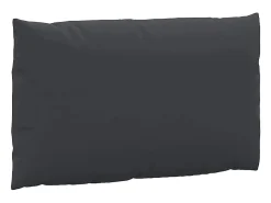 Cojines para palés 3 unidades tela Oxford negro