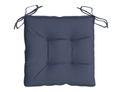 Cojines para silla 4 unidades tela Oxford azul marino 50x50x7 cm