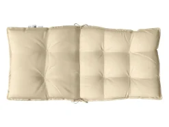 Cojines para silla con respaldo bajo 2 unidades tela Oxford beige