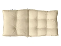 Cojines para silla con respaldo bajo 6 unidades tela Oxford beige