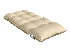 Cojines para silla con respaldo bajo 4 unidades tela Oxford beige