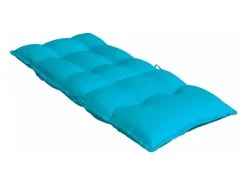 Cojines para silla con respaldo alto 2 unidades tela Oxford turquesa