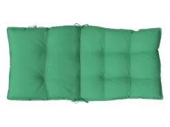 Cojines para silla con respaldo bajo 2 unidades tela Oxford verde