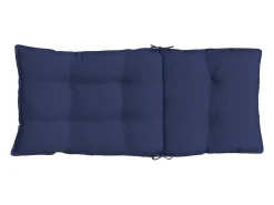 Cojines para silla respaldo alto 2 unidades tela Oxford azul marino