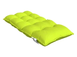 Cojines para silla respaldo bajo 6 unidades tela Oxford verde brillo