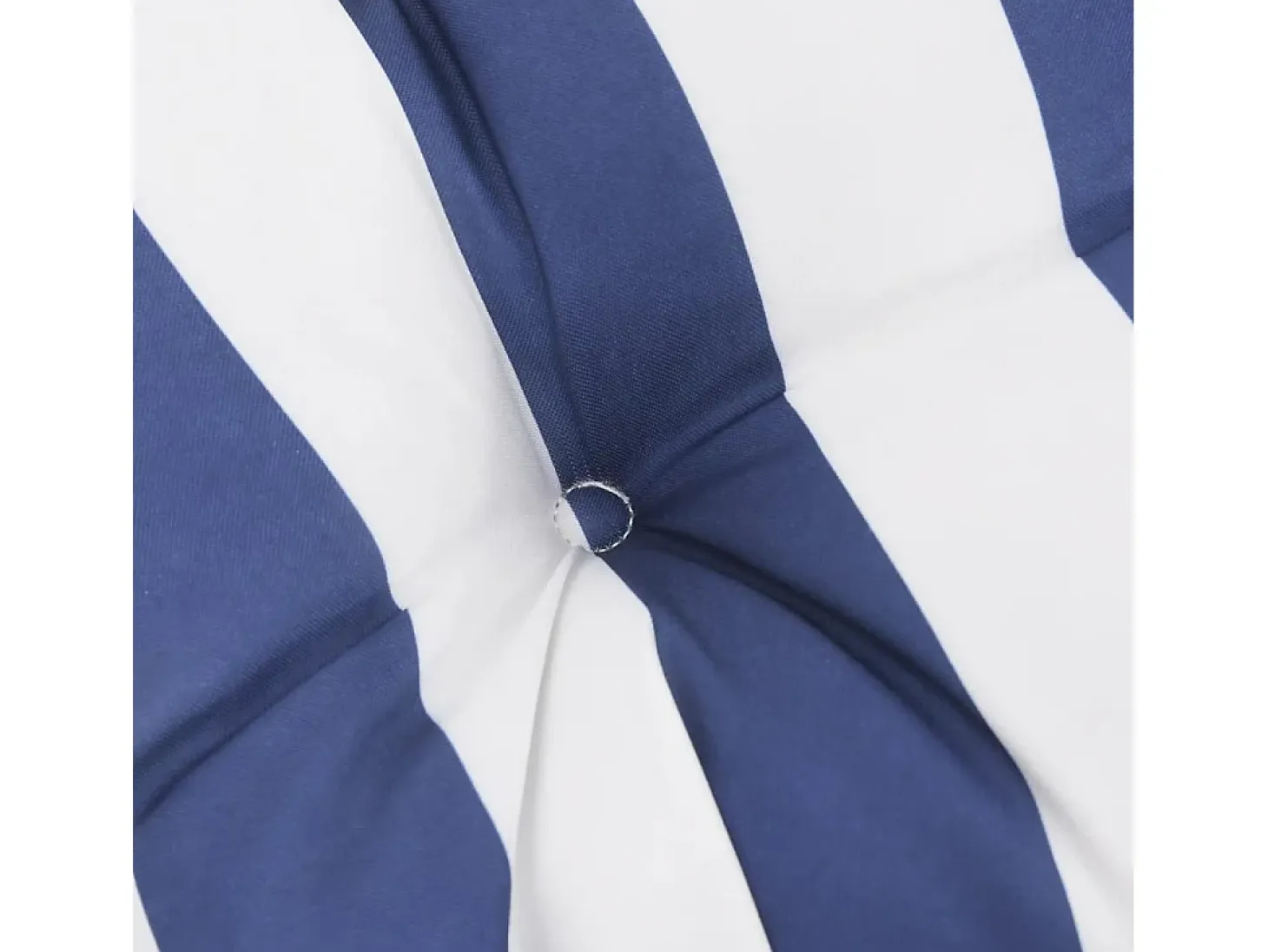 Cojines para sofá de palets 2 piezas tela a rayas azul y blanco