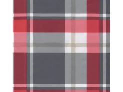 Cojines para sofá de palets 2 unidades tela cuadros rojo