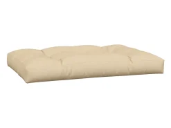 Cojines para sofá de palets 5 unidades tela beige
